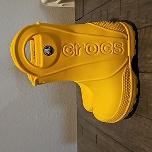 Crocs Handle It toddler rain boots size 6